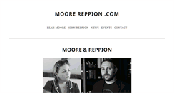 Desktop Screenshot of moorereppion.com